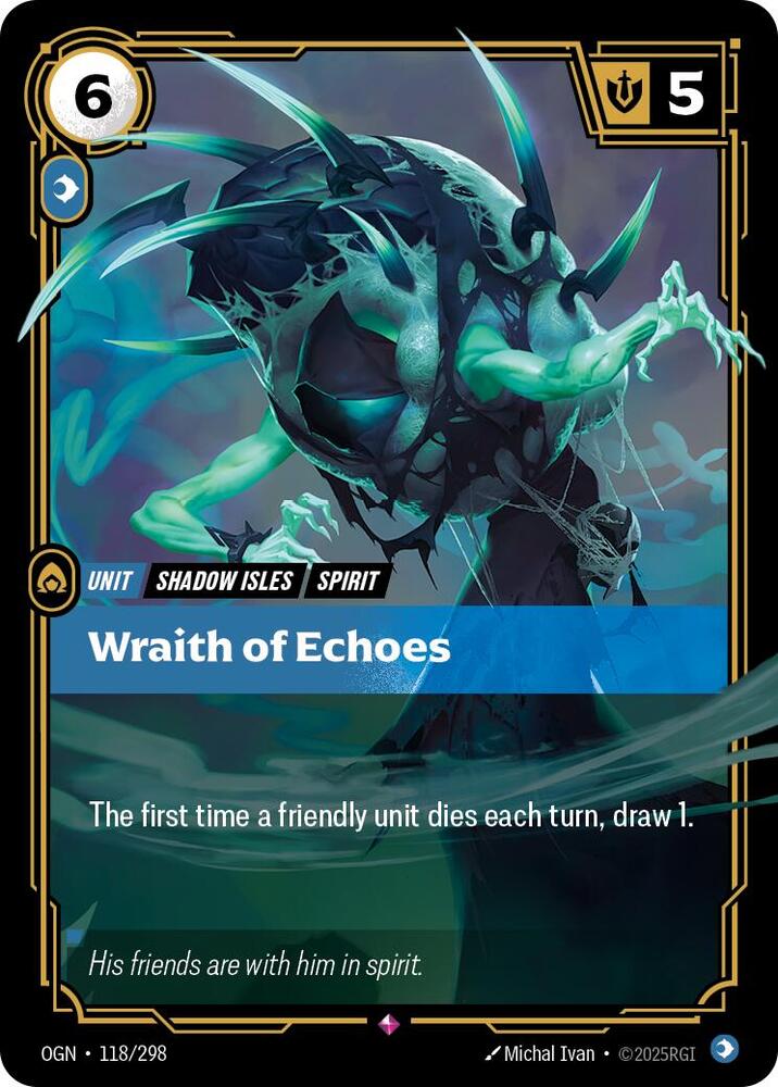 Wraith of Echoes 118/298 (Origins) - Foil