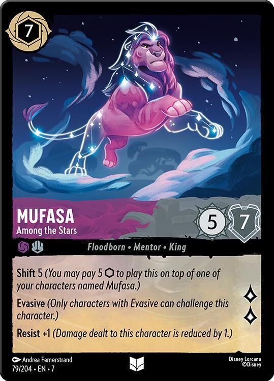 Mufasa Among the Stars (Archazia's Island) - Cold Foil
