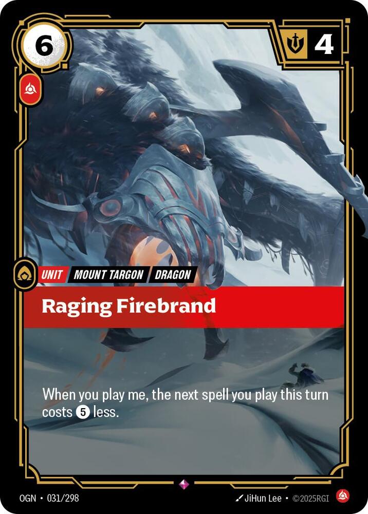 Raging Firebrand 031/298 (Origins) - Foil