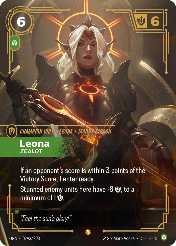 Leona - Zealot 079a/298 (Origins) - Foil