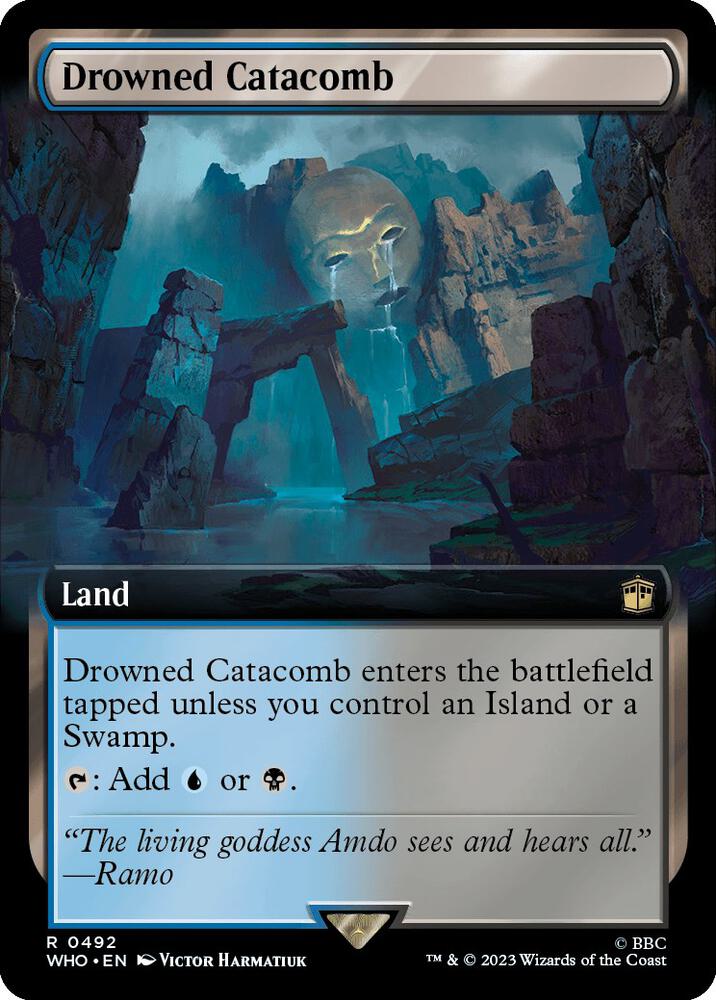 Drowned Catacomb 492/331 (Universes Beyond: Doctor Who) - Extended Art Foil