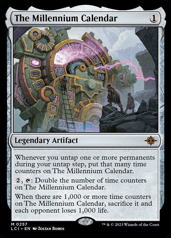 The Millennium Calendar 257/291 (The Lost Caverns of Ixalan) - Foil