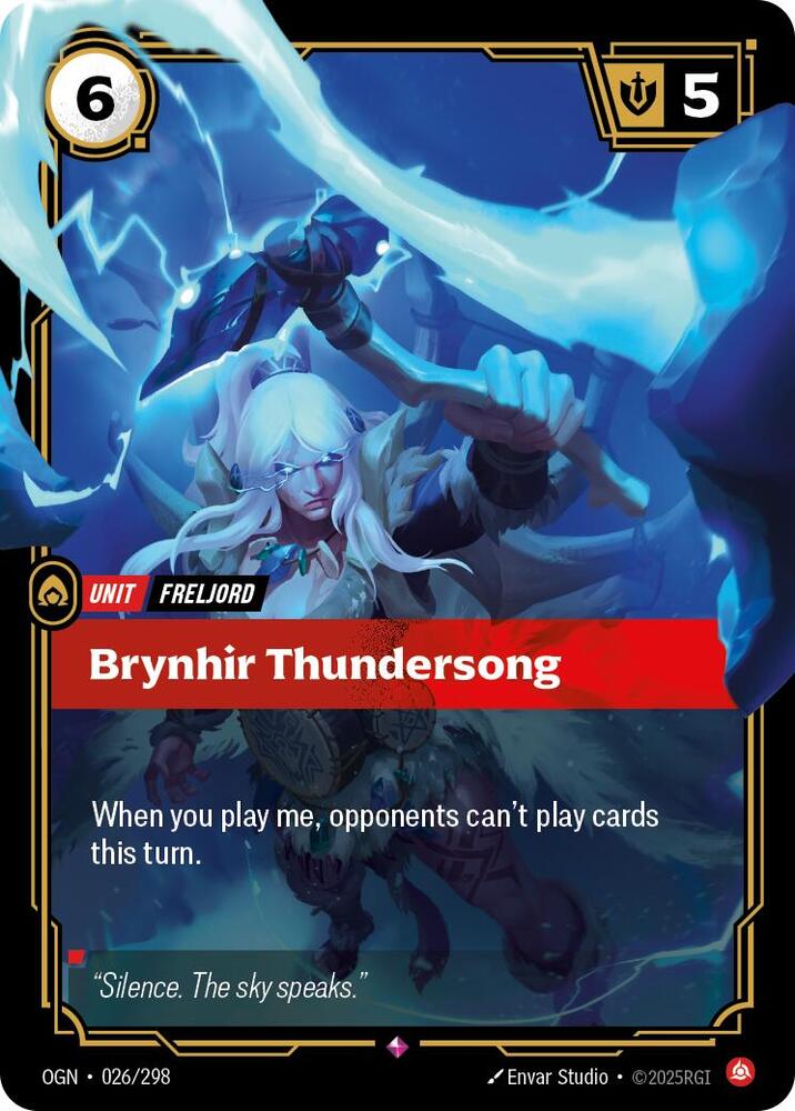 Brynhir Thundersong 26/298 (Origins) - Foil
