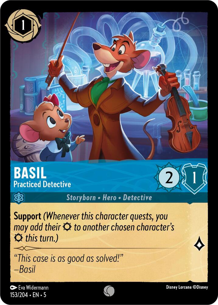 Basil Practiced Detective (Shimmering Skies)