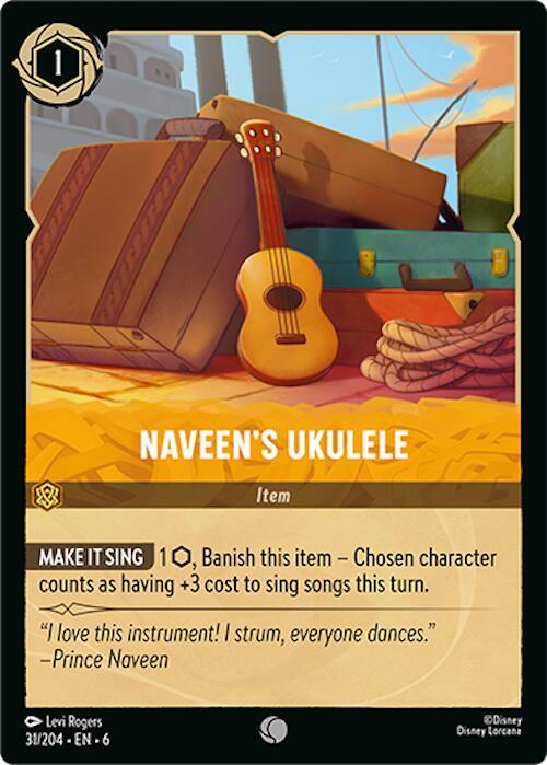 Naveens Ukulele (Azurite Sea) - Cold Foil