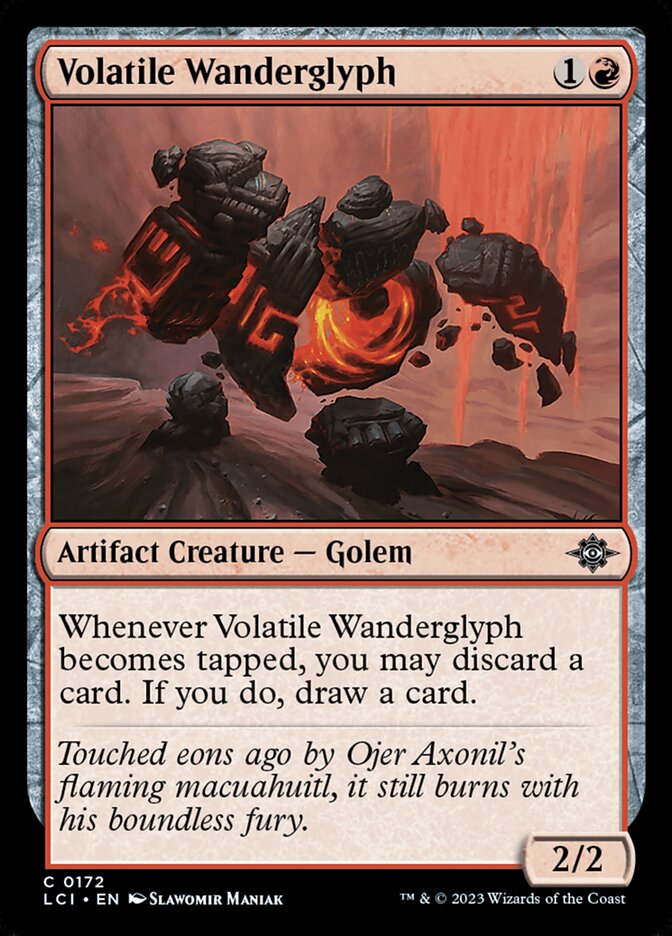 Volatile Wanderglyph 172/291 (The Lost Caverns of Ixalan)