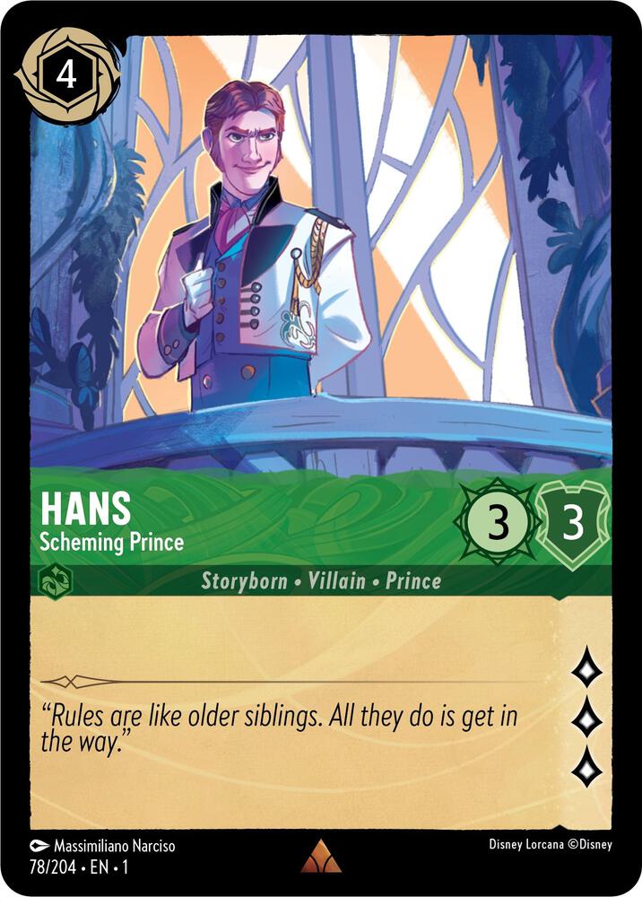 Hans Scheming Prince (The First Chapter) - Cold Foil
