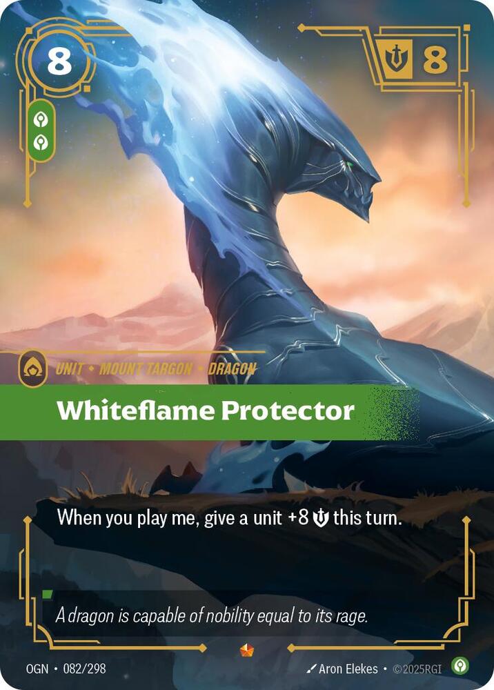 Whiteflame Protector 82/298 (Origins) - Foil