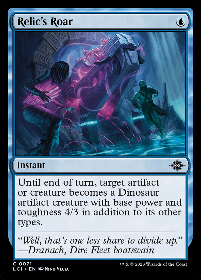 Relic's Roar 71/291 (The Lost Caverns of Ixalan) - Foil
