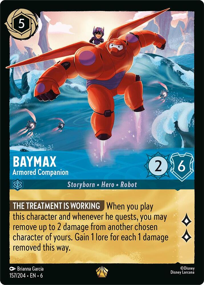 Baymax Armored Companion (Azurite Sea) - Cold Foil
