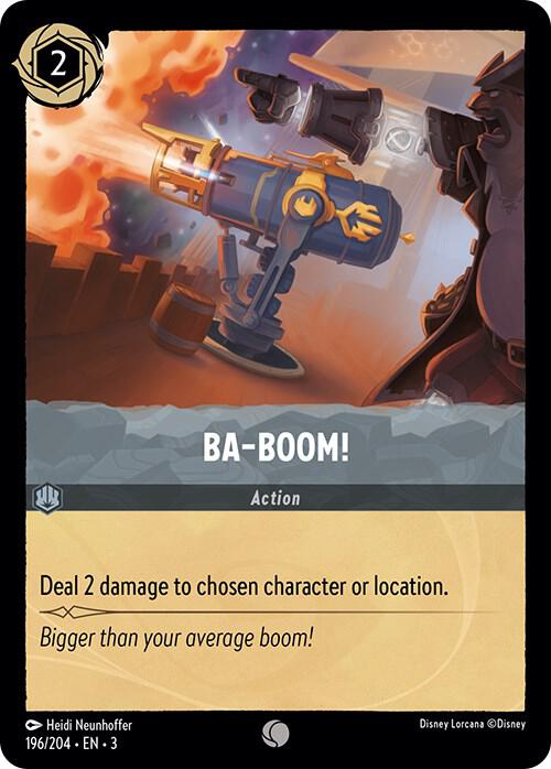 Ba Boom (Into the Inklands) - Cold Foil