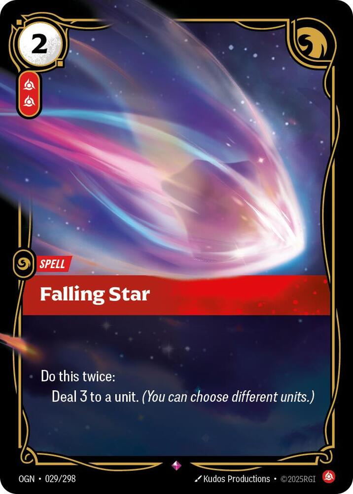 Falling Star 29/298 (Origins) - Foil