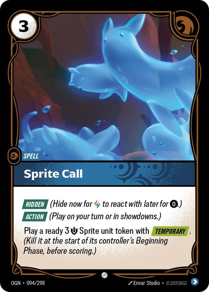 Sprite Call 94/298 (Origins)