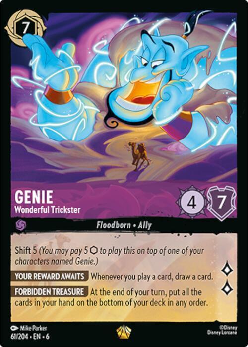 Genie Wonderful Trickster (Azurite Sea) - Cold Foil