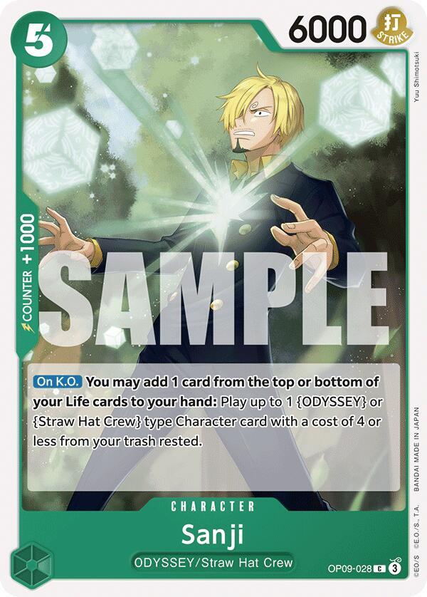Sanji OP09-028 (Emperors in the New World)