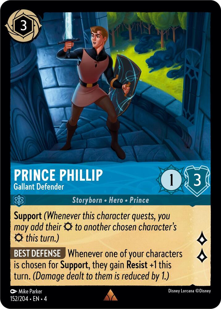 Prince Phillip Gallant Defender (Ursula's Return)