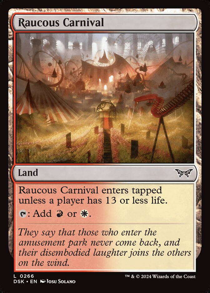 Raucous Carnival 266/286 (Duskmourn: House of Horror)