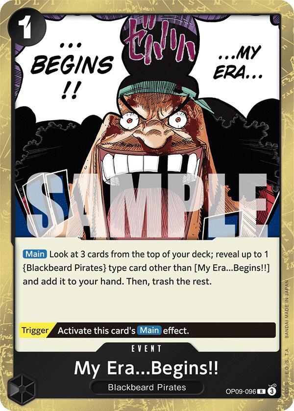 My Era...Begins!! OP09-096 (Emperors in the New World) - Foil