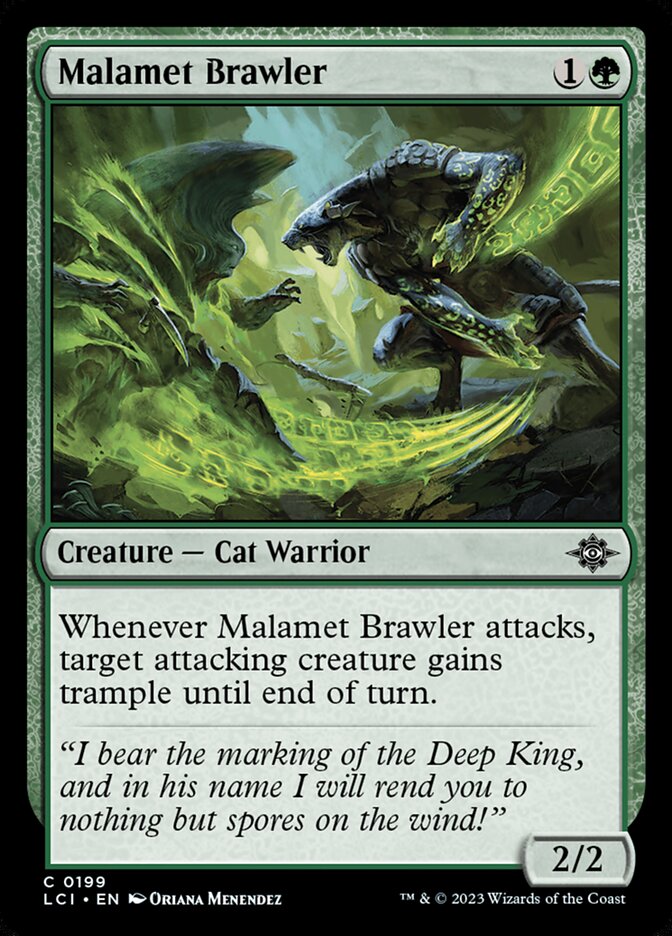 Malamet Brawler 199/291 (The Lost Caverns of Ixalan) - Foil