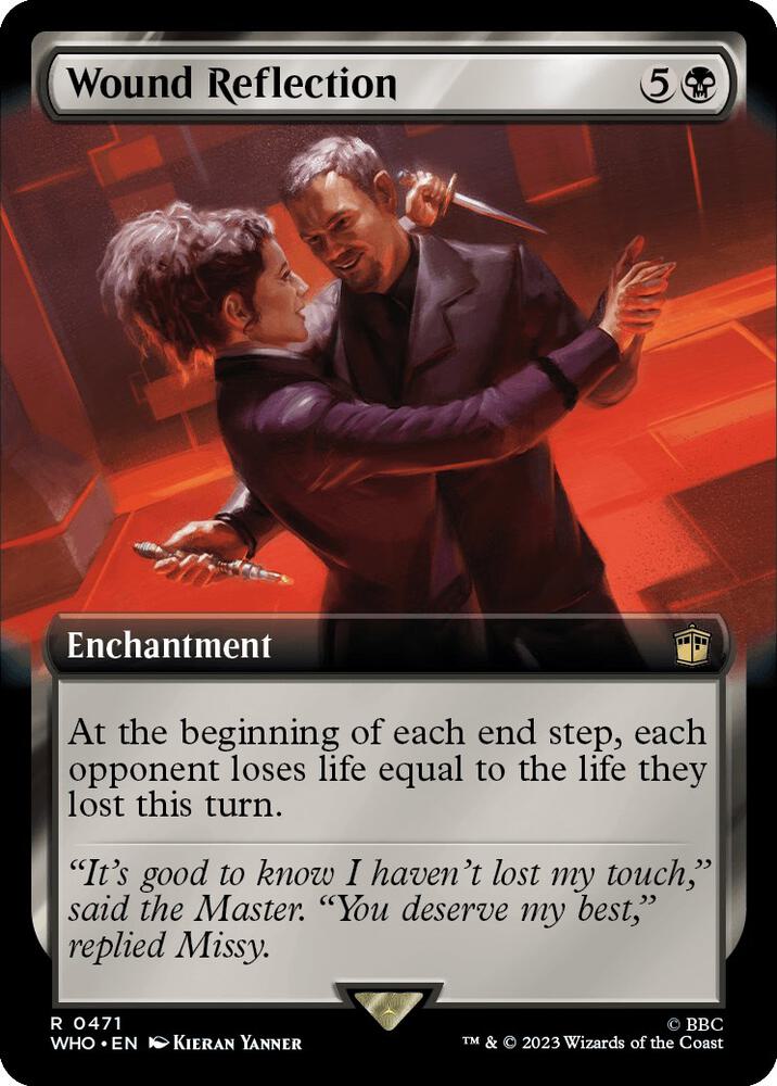 Wound Reflection 471/331 (Universes Beyond: Doctor Who) - Extended Art