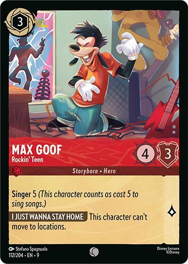 Max Goof Rockin Teen (Fabled) - Cold Foil