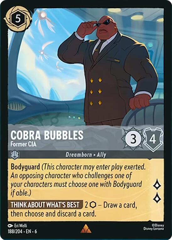 Cobra Bubbles Former CIA (Azurite Sea) - Cold Foil