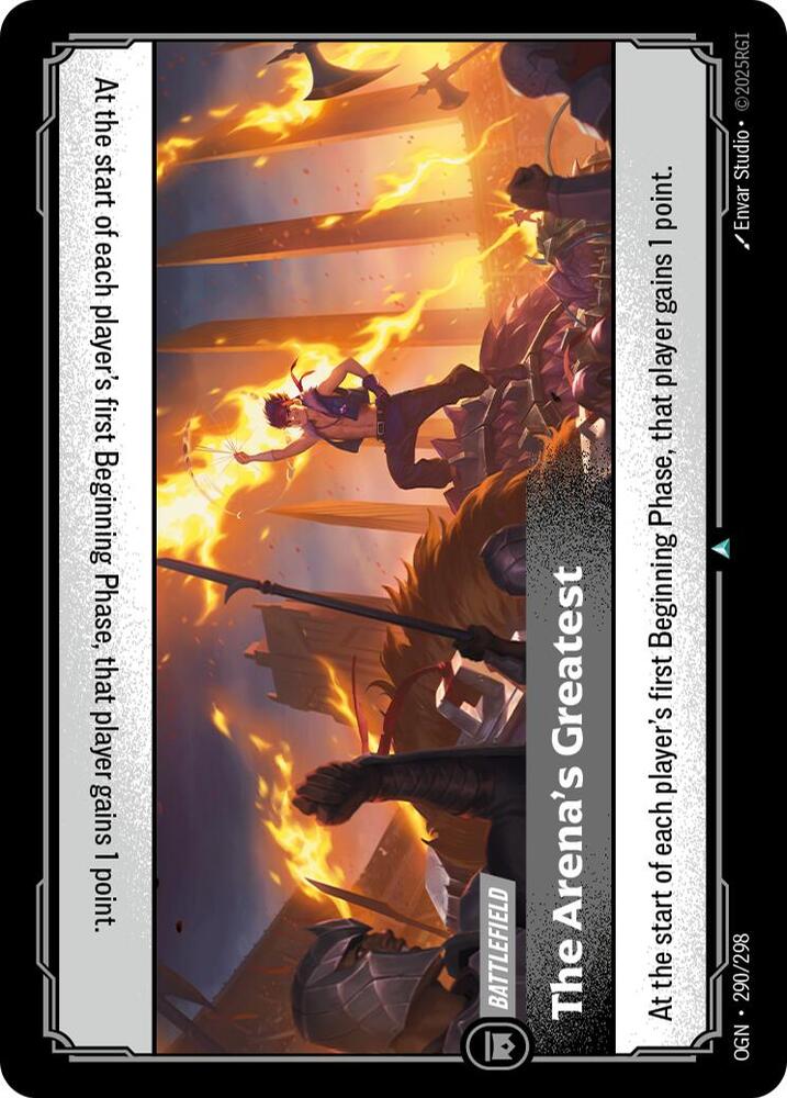 The Arena's Greatest 290/298 (Origins)