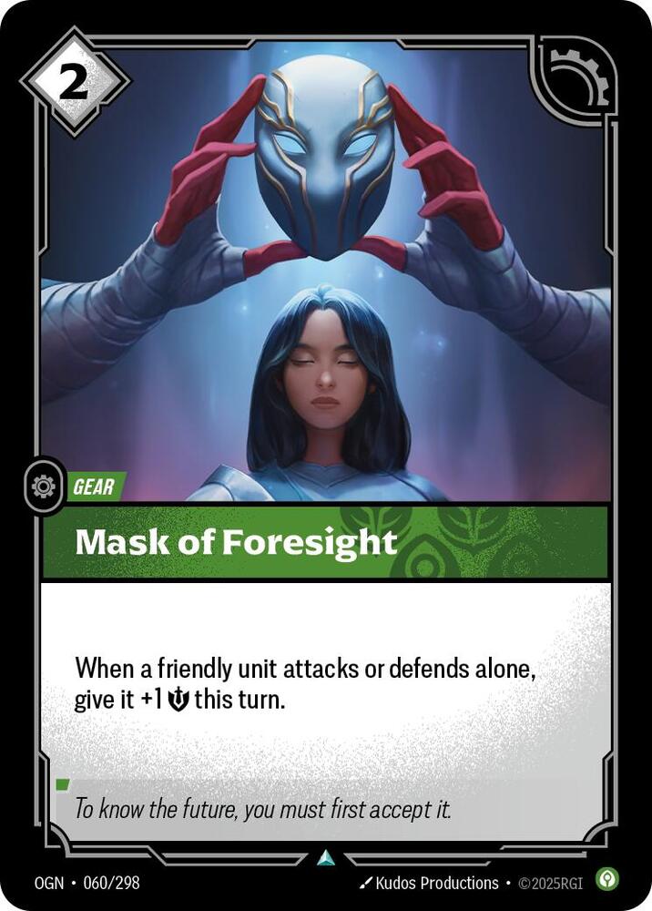 Mask of Foresight 060/298 (Origins)
