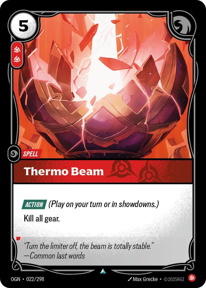 Thermo Beam 22/298 (Origins)