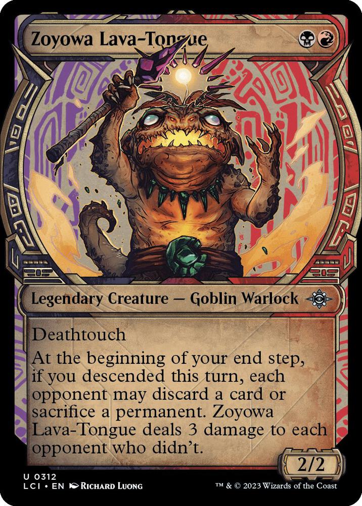 Zoyowa, Lava-Tongue 312/291 (The Lost Caverns of Ixalan) - Showcase