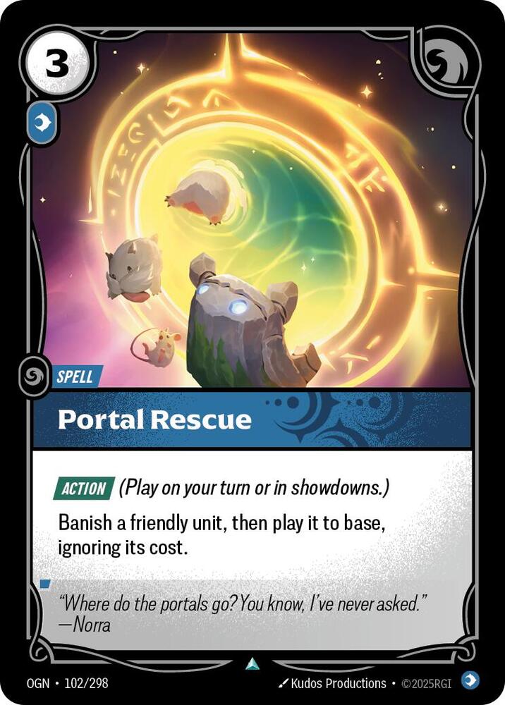 Portal Rescue 102/298 (Origins) - Foil