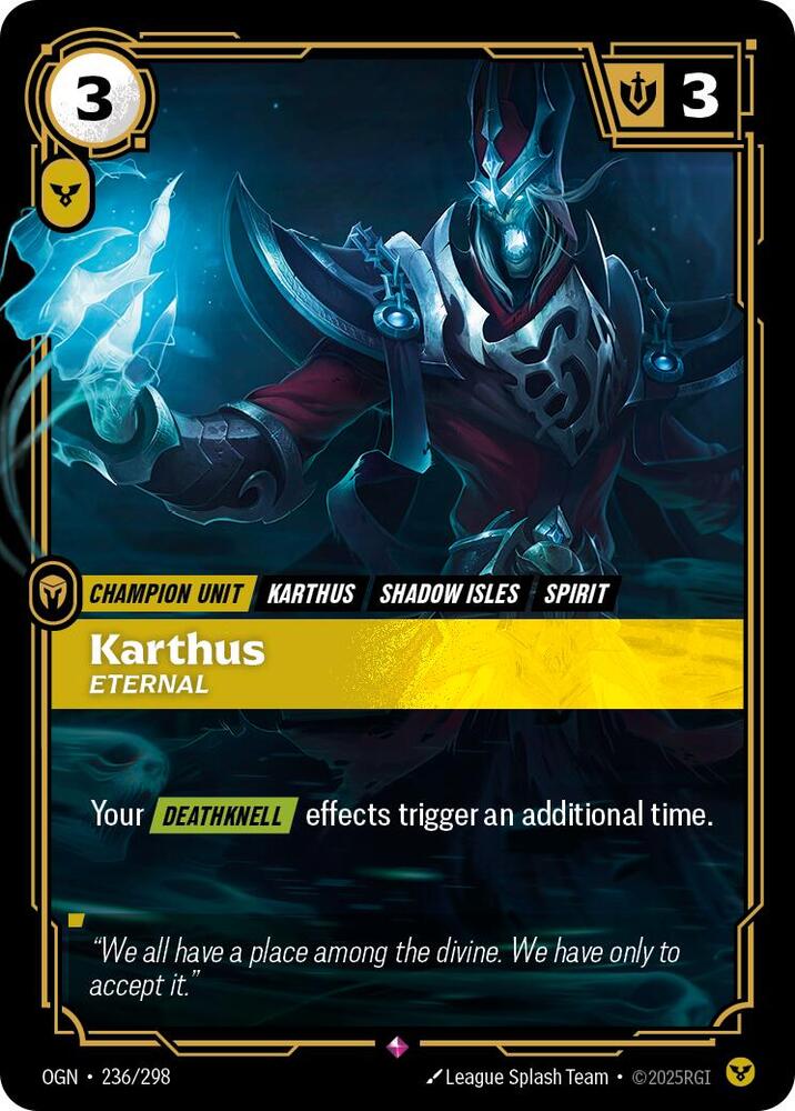 Karthus - Eternal 236/298 (Origins) - Foil