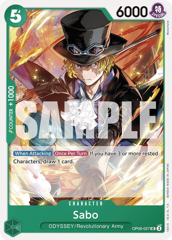 Sabo OP09-027 (Emperors in the New World)