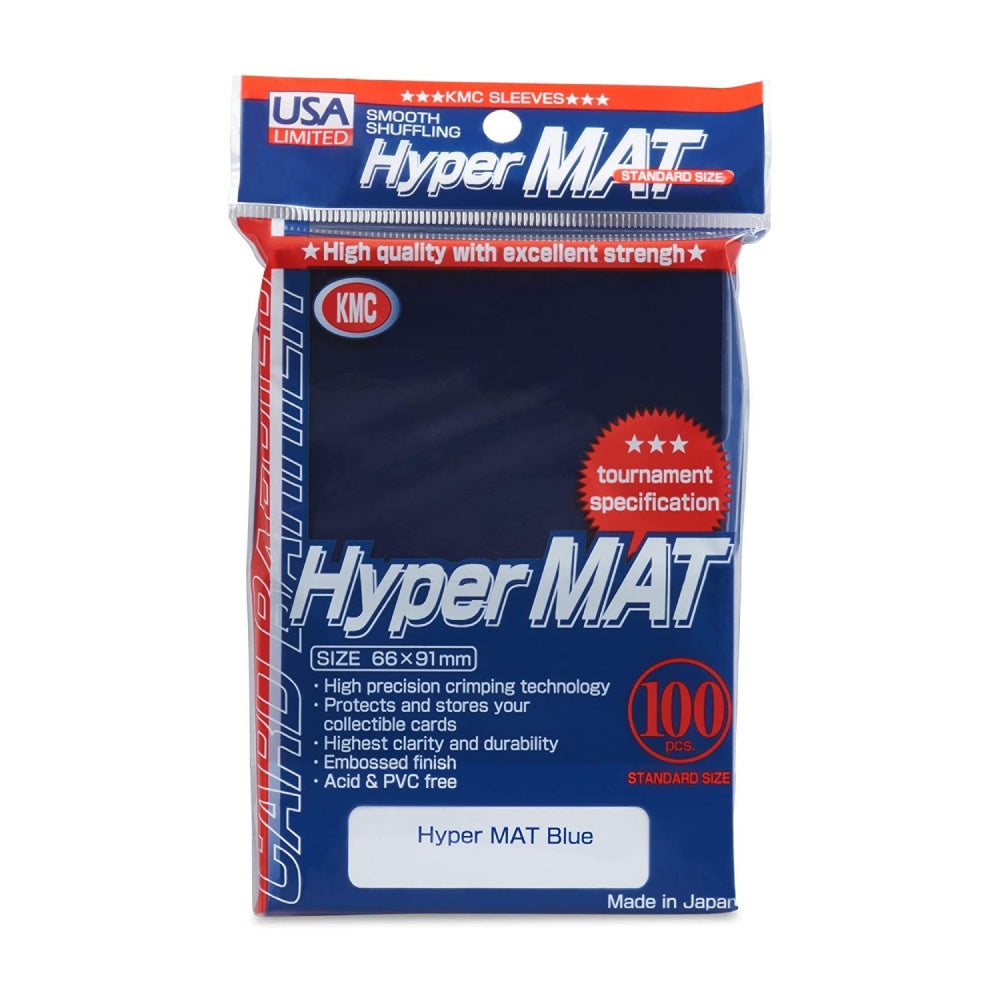 KMC: Sleeves - Hyper MAT: Blue