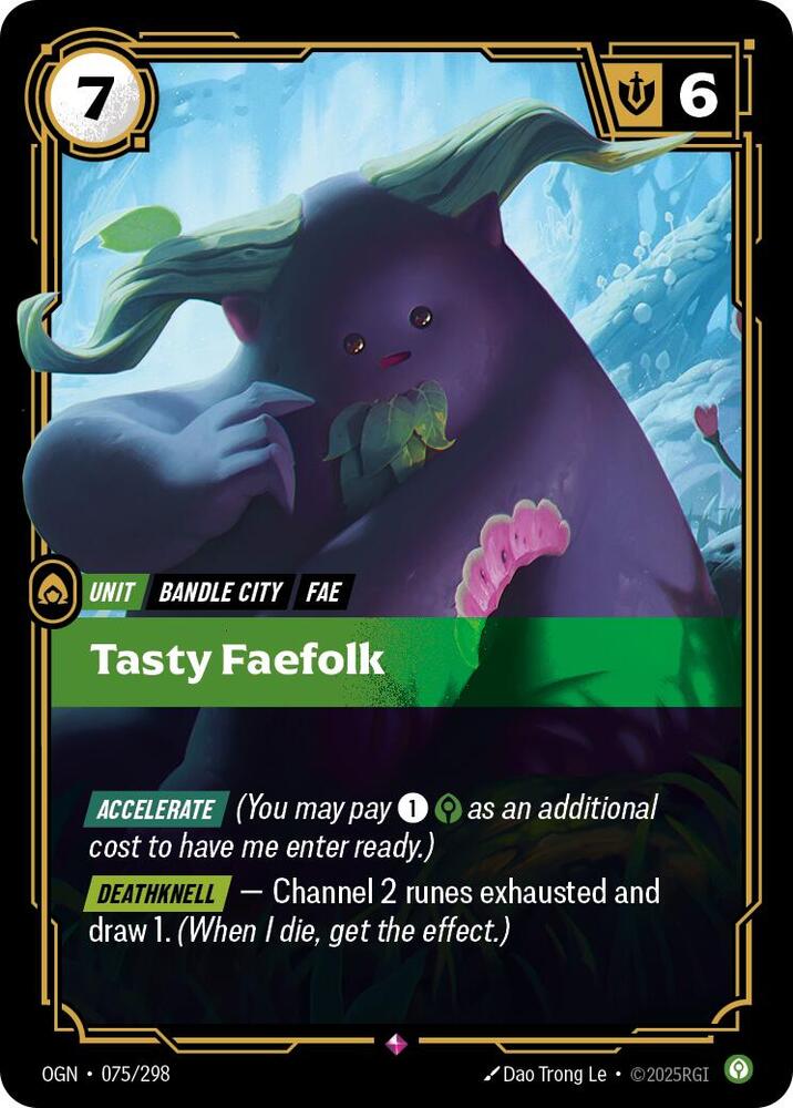 Tasty Faefolk 75/298 (Origins) - Foil