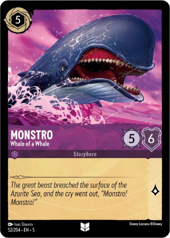 Monstro Whale of a Whale (Shimmering Skies)