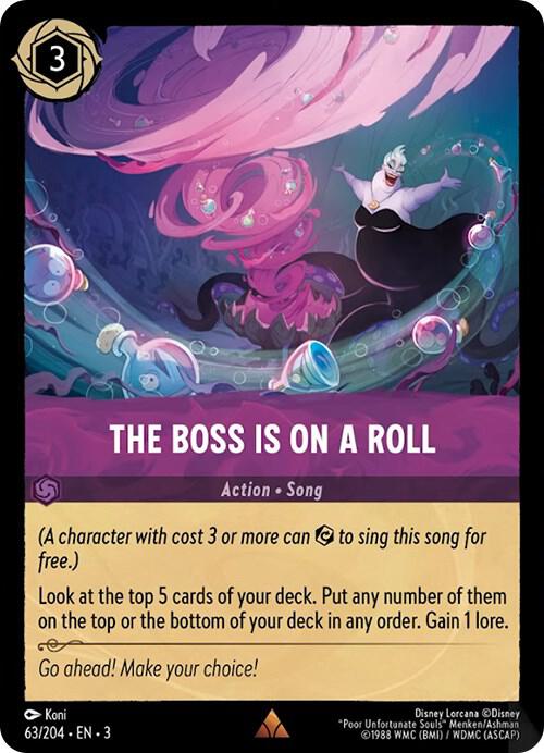 The Boss is on a Roll (Into the Inklands)