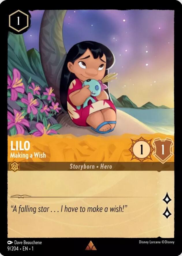 Lilo Making a Wish (The First Chapter) - Cold Foil