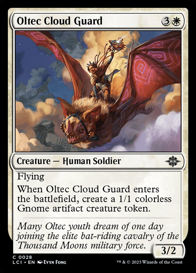 Oltec Cloud Guard 28/291 (The Lost Caverns of Ixalan) - Foil