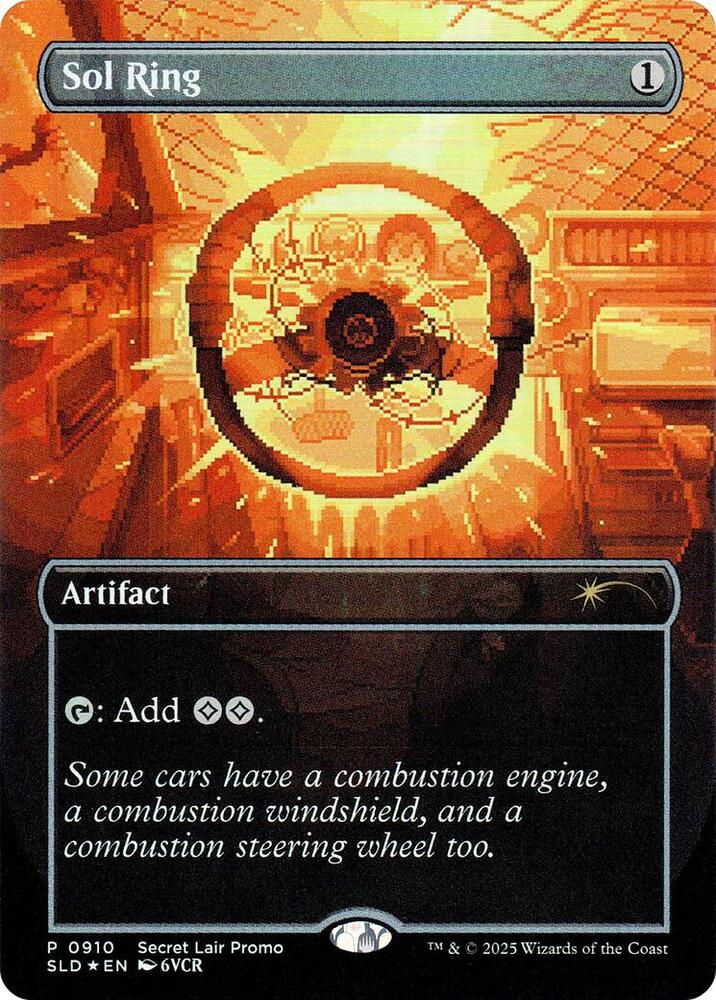 Sol Ring 0910 Rainbow Foil 910 (Secret Lair Drop Series) - Foil