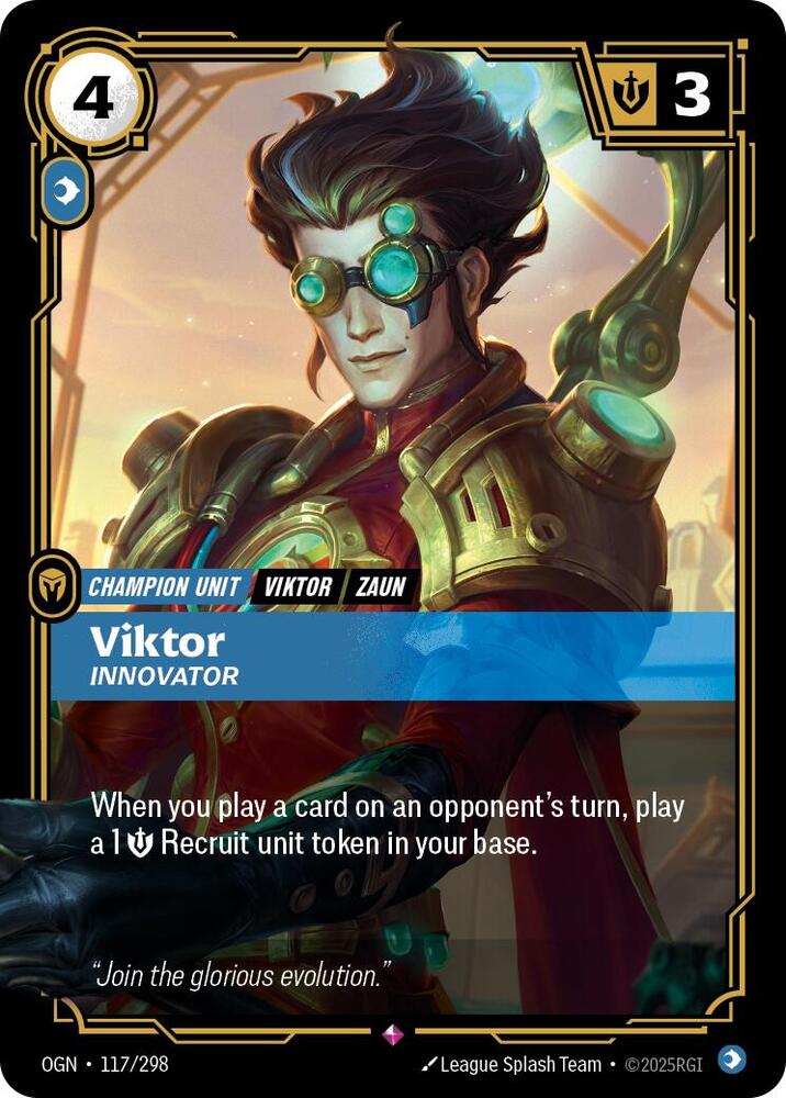 Viktor - Innovator 117/298 (Origins) - Foil