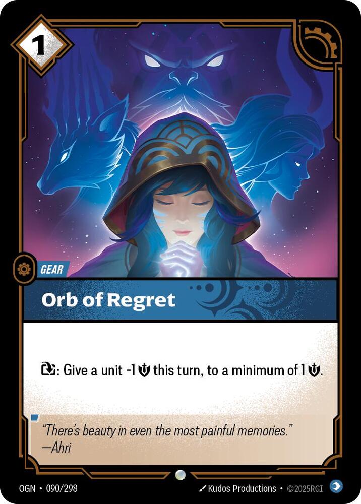 Orb of Regret 090/298 (Origins) - Foil