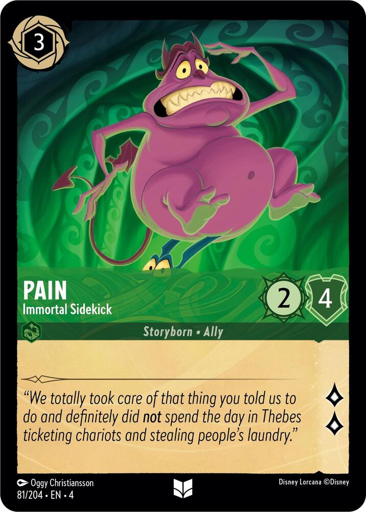Pain Immortal Sidekick (Ursula's Return)