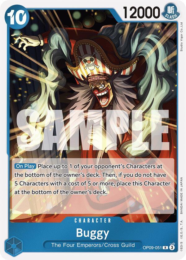 Buggy OP09-051 (Emperors in the New World) - Foil