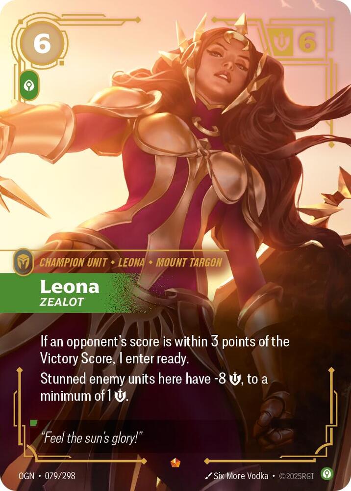 Leona - Zealot 079/298 (Origins) - Foil