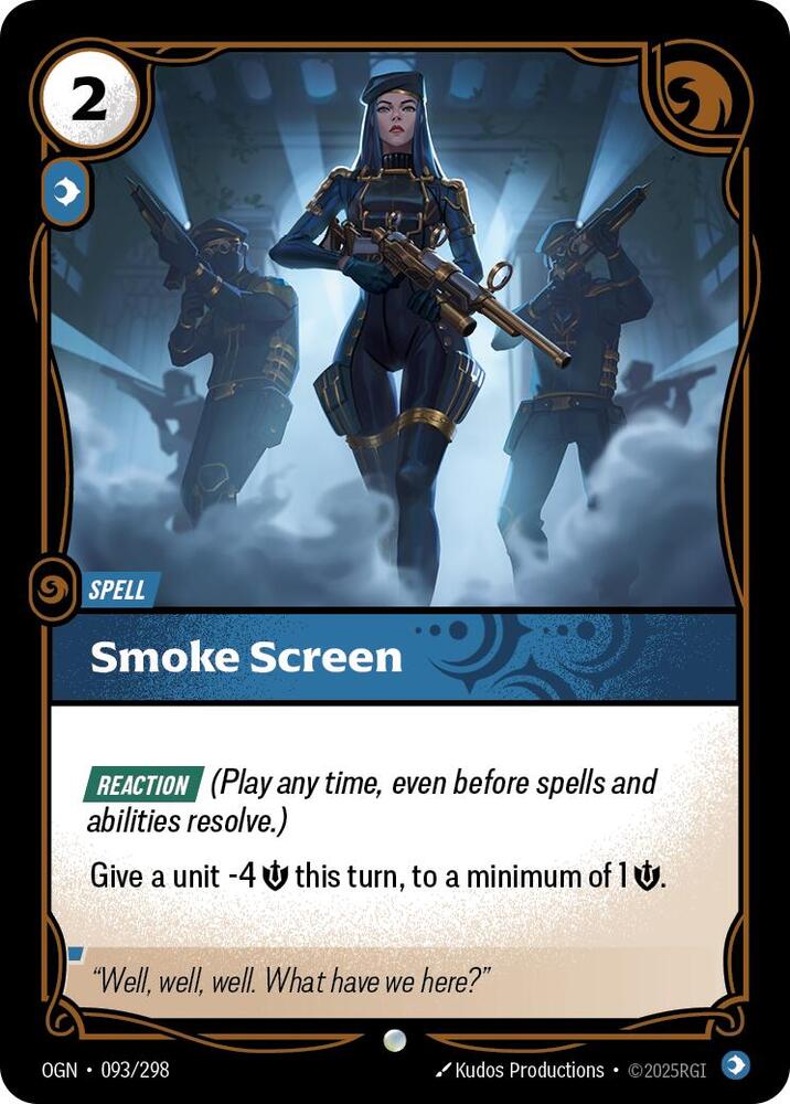 Smoke Screen 93/298 (Origins)