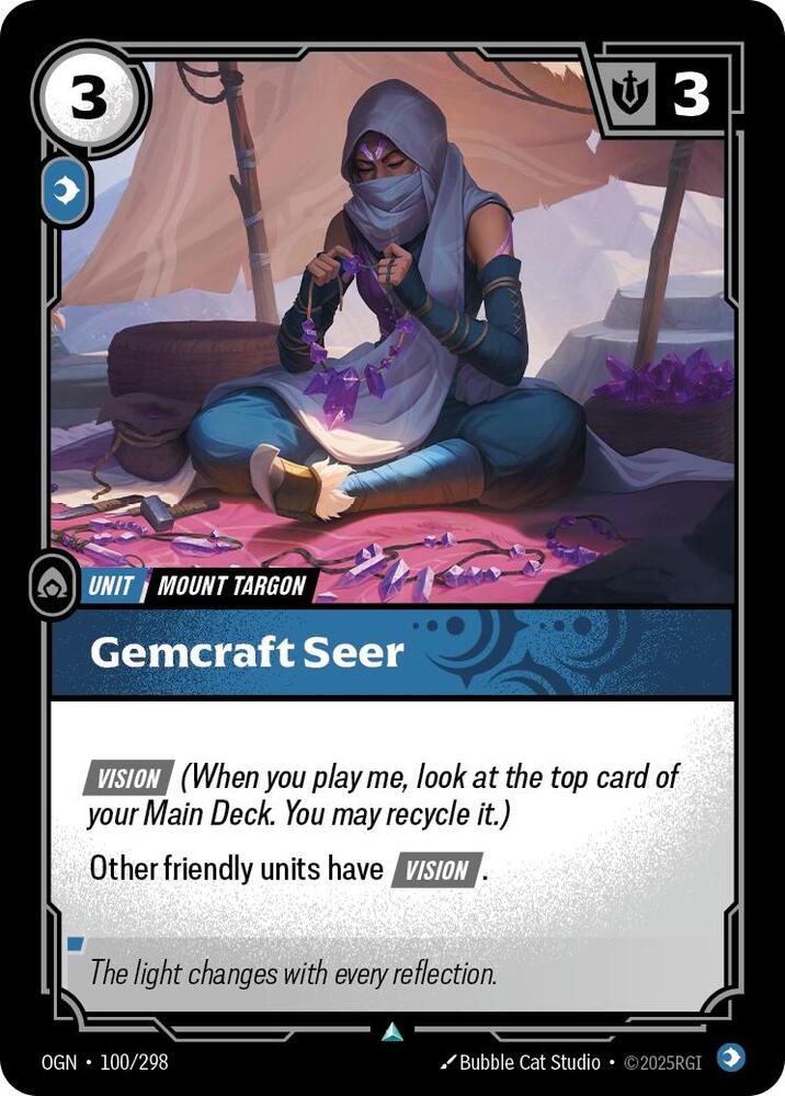 Gemcraft Seer 100/298 (Origins)