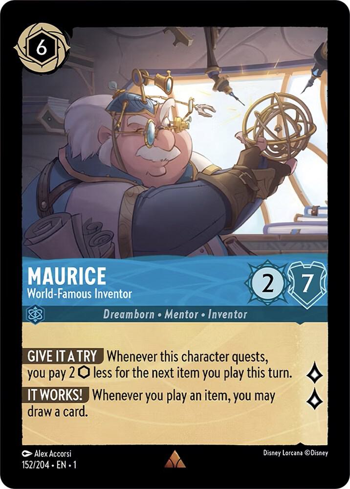 Maurice World Famous Inventor (The First Chapter)