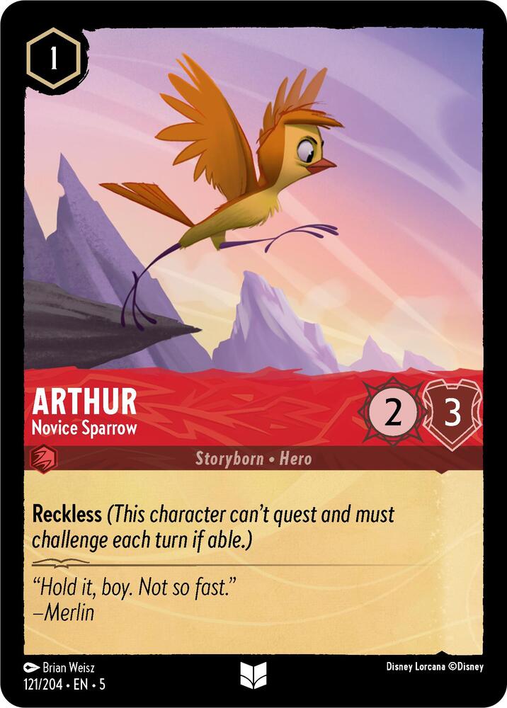 Arthur Novice Sparrow (Shimmering Skies)