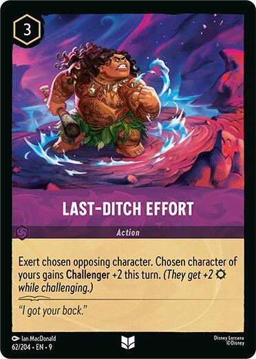 Last Ditch Effort (Fabled) - Cold Foil
